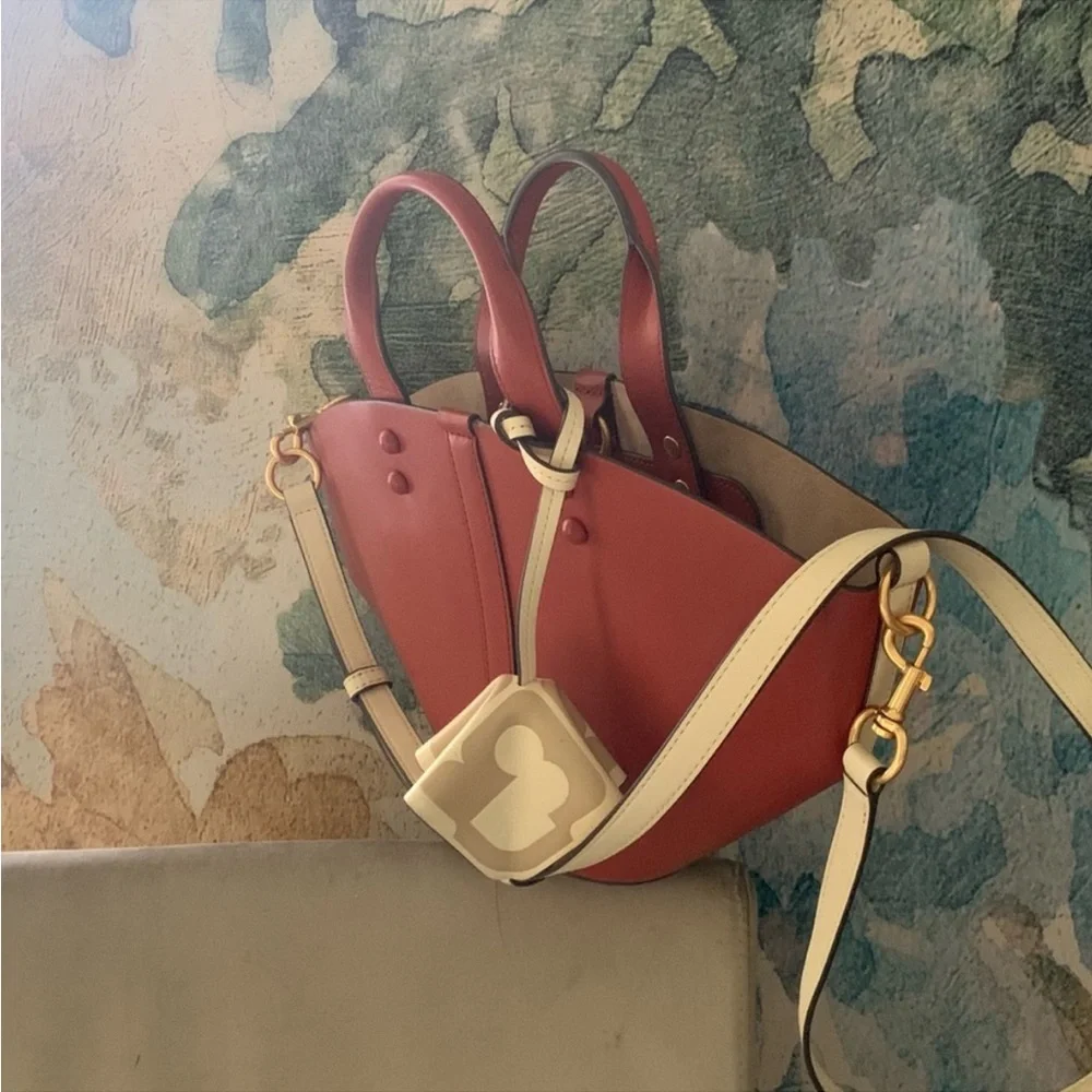 Tory Burch women bag purse EMERSON
MINI BUCKET
BAG - Picture 2 of 14